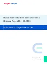 Preview for 1 page of Ruijie Reyee RG-EST Series Configuration Manual