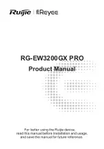 Ruijie Reyee RG-EW3200GX PRO Product Manual preview