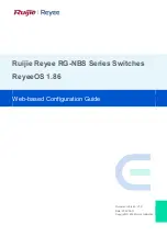 Предварительный просмотр 1 страницы Ruijie Reyee RG-NBS Series Configuration Manual