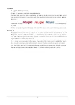 Предварительный просмотр 2 страницы Ruijie Reyee RG-NBS Series Configuration Manual