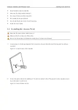 Preview for 12 page of Ruijie RG-AP130(W2) Hardware  Installation And Reference Manual