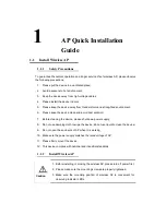 Preview for 5 page of Ruijie RG-AP220 Series Quick Installation Manual