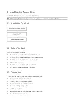 Preview for 12 page of Ruijie RG-AP820-L(V2) Series Hardware  Installation And Reference Manual