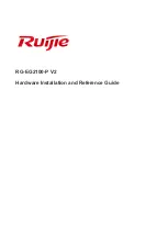 Ruijie RG-EG2100-P V2 Hardware  Installation And Reference Manual preview