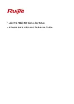 Ruijie RG-NBS3100 Series Hardware  Installation And Reference Manual предпросмотр