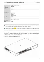 Предварительный просмотр 8 страницы Ruijie RG-NBS3100 Series Hardware  Installation And Reference Manual