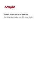 Ruijie RG-NBS5100 Series Hardware  Installation And Reference Manual предпросмотр