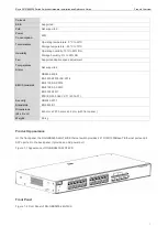 Предварительный просмотр 5 страницы Ruijie RG-NBS5200 Series Hardware  Installation And Reference Manual