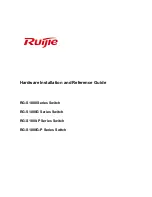 Preview for 1 page of Ruijie RG-S1808 Hardware  Installation And Reference Manual