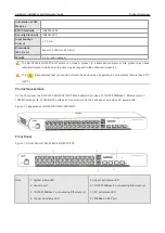 Предварительный просмотр 8 страницы Ruijie RG-S1920 Series Hardware  Installation And Reference Manual