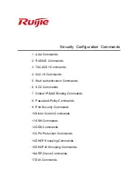 Предварительный просмотр 944 страницы Ruijie RG-S29 Series Command Reference Manual