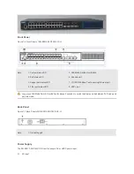 Предварительный просмотр 11 страницы Ruijie RG-S2910-10GT2SFP-UP-H Hardware  Installation And Reference Manual