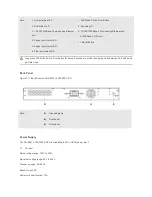 Предварительный просмотр 16 страницы Ruijie RG-S2910-10GT2SFP-UP-H Hardware  Installation And Reference Manual