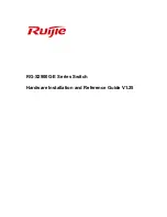 Предварительный просмотр 1 страницы Ruijie RG-S2928G-12P Hardware  Installation And Reference Manual