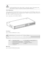 Предварительный просмотр 6 страницы Ruijie RG-S5750-S Series Hardware  Installation And Reference Manual