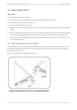 Предварительный просмотр 31 страницы Ruijie RG-S5760C-X Series Hardware  Installation And Reference Manual