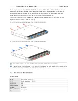 Предварительный просмотр 10 страницы Ruijie RG-S6220-32QXS-H Hardware  Installation And Reference Manual