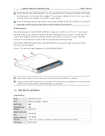 Предварительный просмотр 15 страницы Ruijie RG-S6220-32QXS-H Hardware  Installation And Reference Manual