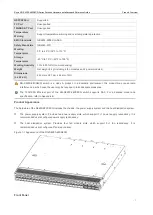 Предварительный просмотр 5 страницы Ruijie RG-S6250-48XS8CQ Series Hardware  Installation And Reference Manual