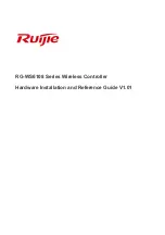 Ruijie RG-WS6108 Series Hardware  Installation And Reference Manual предпросмотр