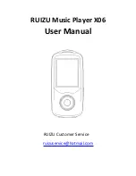 Ruizu X06 User Manual preview