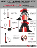 Preview for 2 page of Rukket ARMD BATTING TEE Assembly Instructions