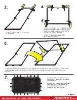 Предварительный просмотр 3 страницы Rukket FAT BOY REBOUNDER Assembly Instructions