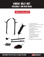 Preview for 2 page of Rukket HAACK GOLF NET Assembly Instructions