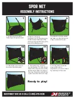 Preview for 2 page of Rukket SPDR NET Assembly Instructions