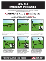 Preview for 3 page of Rukket SPDR NET Assembly Instructions