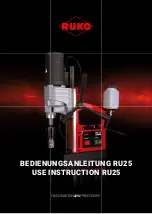 RUKO RU25 Use Instruction предпросмотр