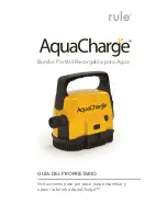 Предварительный просмотр 10 страницы Rule AquaCharge Owner'S Manual