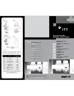 Preview for 1 page of Rule Ev2000 Manual