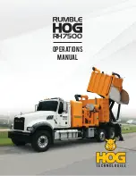 RUMBLE HOG RH7500 Operation Manual preview