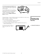 Preview for 55 page of Runco CINEWIDETM VX-3000D Installation & Operation Manual