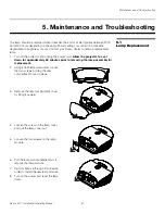 Предварительный просмотр 77 страницы Runco LIGHTSTYLE LS-7 Installation & Operation Manual