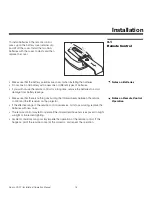 Preview for 27 page of Runco NLMP22109 Installation & Operation Manual