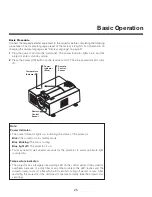 Preview for 25 page of Runco Reflection CL-410 Owner'S Operating Manual