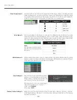 Preview for 32 page of Runco Reflection CL-410 Owner'S Operating Manual