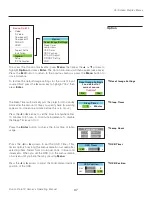 Preview for 37 page of Runco Reflection CL-610 CineWide Owner'S Operating Manual