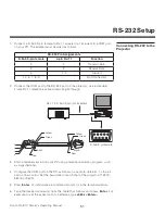 Preview for 51 page of Runco Reflection CL-810 CineWide Owner'S Operating Manual