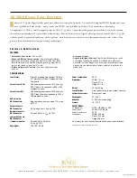 Preview for 2 page of Runco SC3300W Specifications