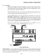 Preview for 20 page of Runco Video Xtreme Owner'S Operating Manual