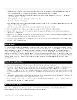 Preview for 5 page of Runco Vistage series Operation Manual