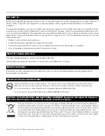 Preview for 9 page of Runco Vistage series Operation Manual