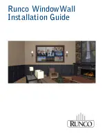 Предварительный просмотр 1 страницы Runco WindowWall Installation Manual