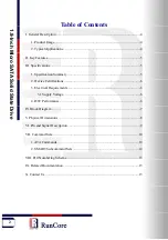 Preview for 3 page of RunCore SSD Pro IV Product Manual