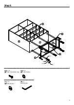 Предварительный просмотр 14 страницы Runfine DESA 8 Drawer Dresser Assembly Instructions Manual