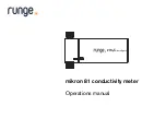 Preview for 1 page of runge 81.240.0101 Operation Manual