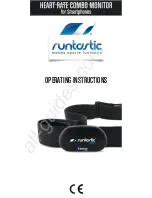 Runtastic RUNBT1 TD00290 Operating Instructions Manual предпросмотр